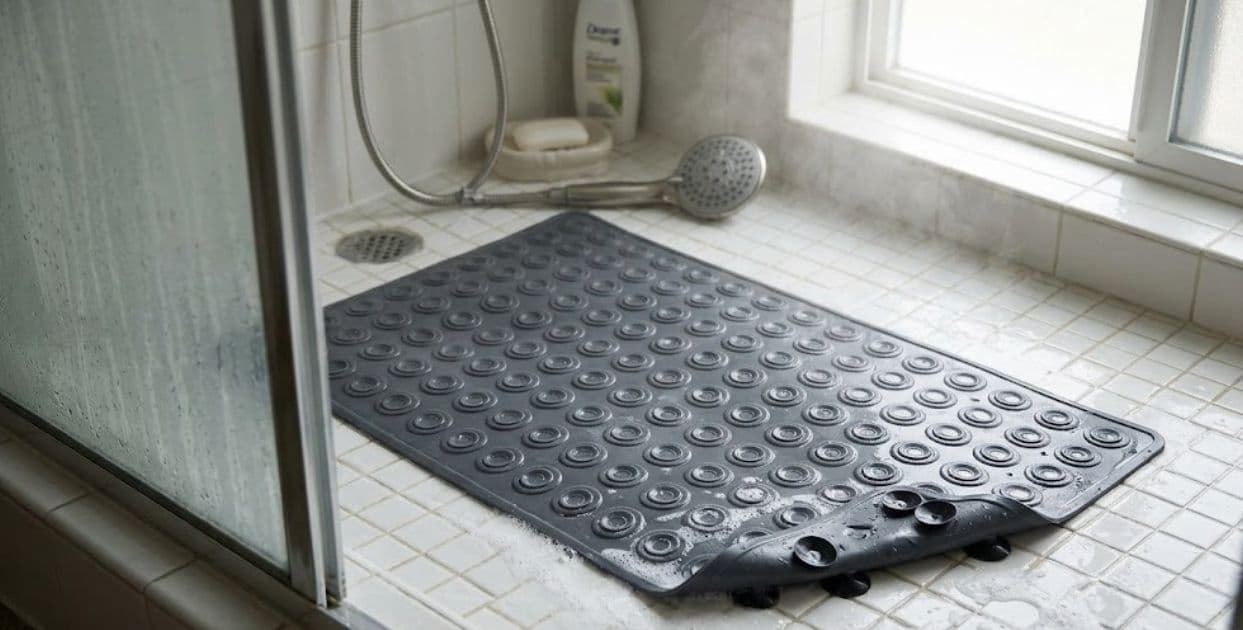 Pourquoi mettre un tapis de bain antidérapant dans une douche ? Image
