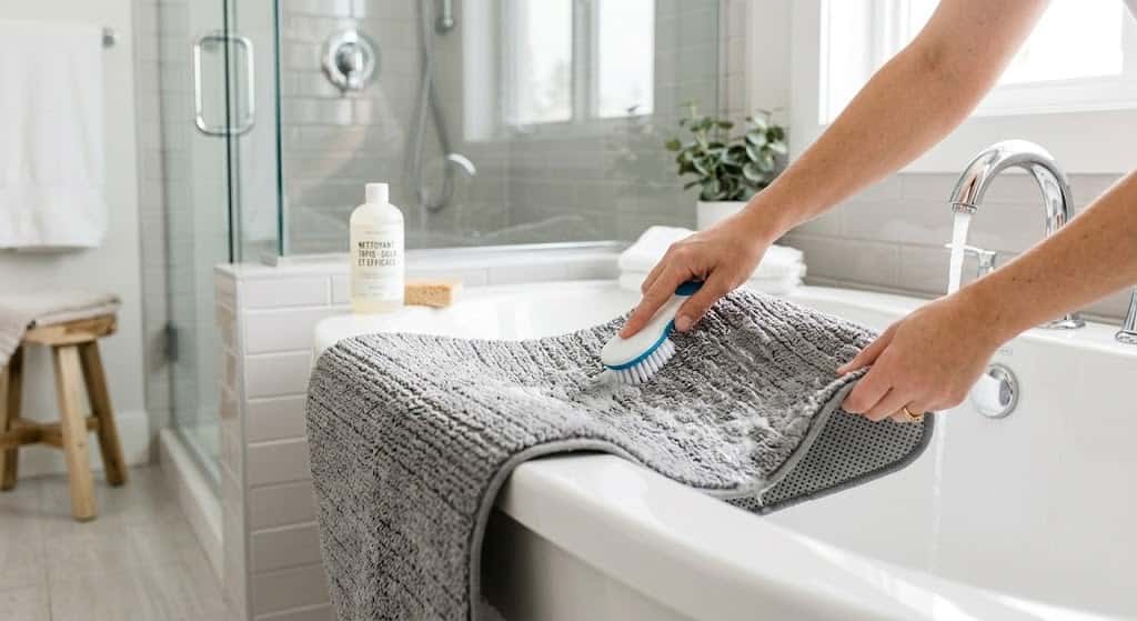 Tapis de bain antidérapant : comment bien l'entretenir ?