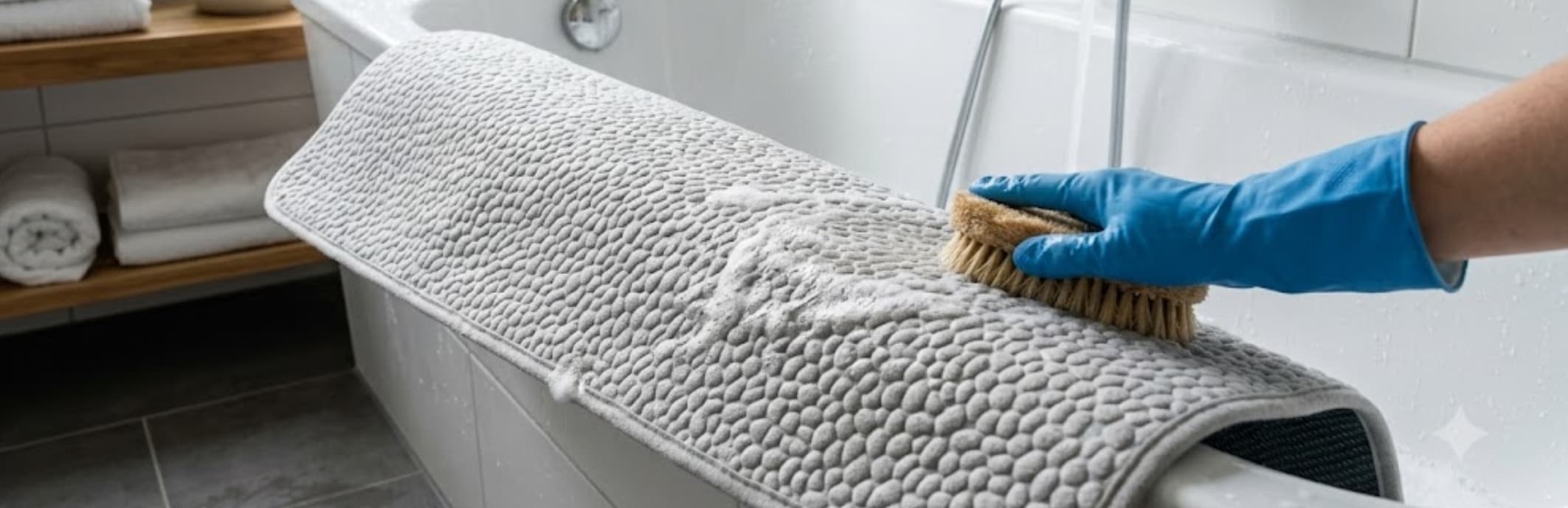 Tapis de bain antidérapant : comment bien le nettoyer ?
