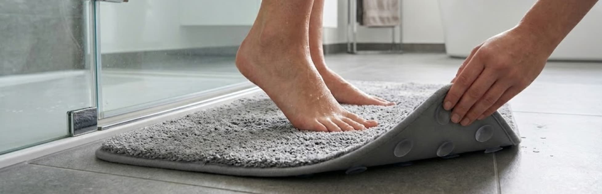 Tapis de bain antidérapant : comment choisir le plus sécurisé ? Image
