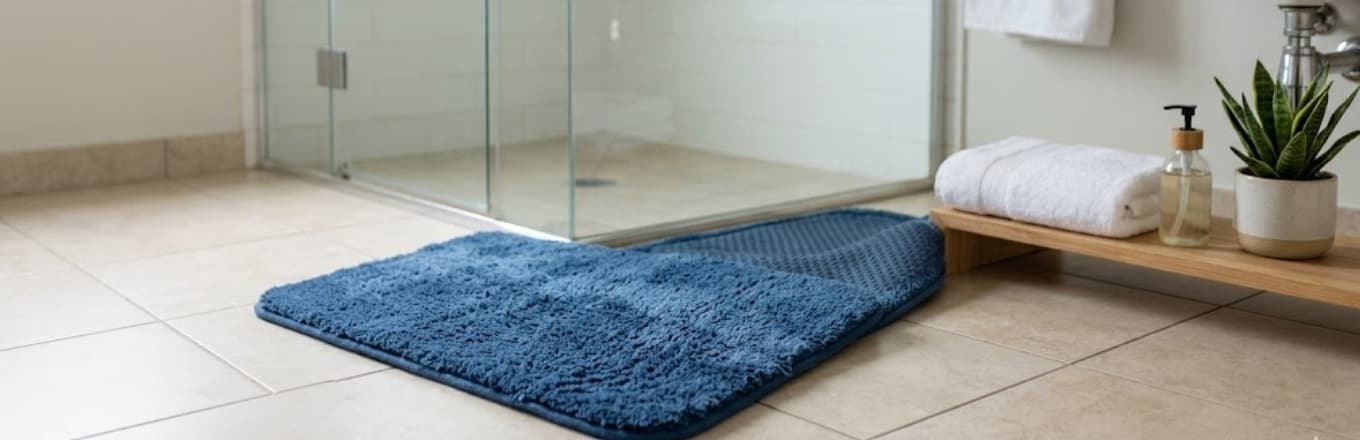 Tapis de bain antidérapant : comment éviter la moisissure ?