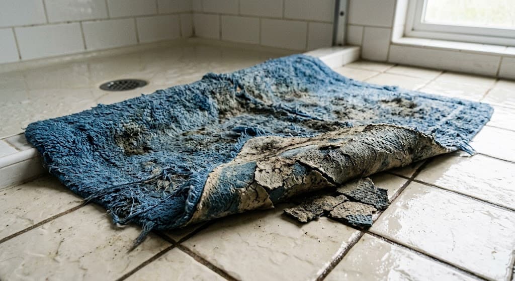 Tapis de bain antidérapant : les signes qu'il faut le remplacer Image
