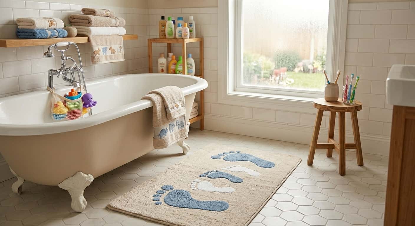 Tapis de bain antidérapant : quel modèle choisir pour une famille ? Image