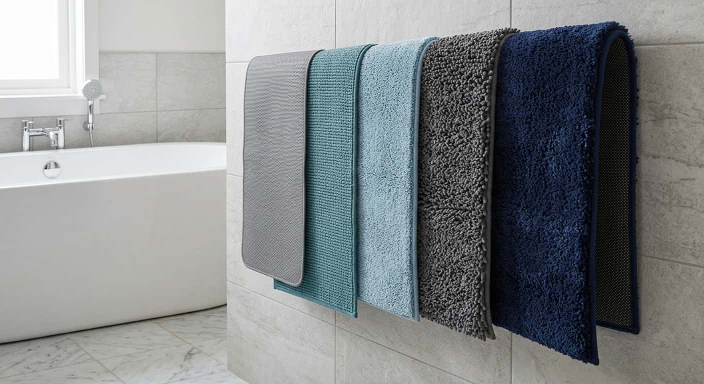 Tapis de bain antidérapant : quelle épaisseur choisir ?