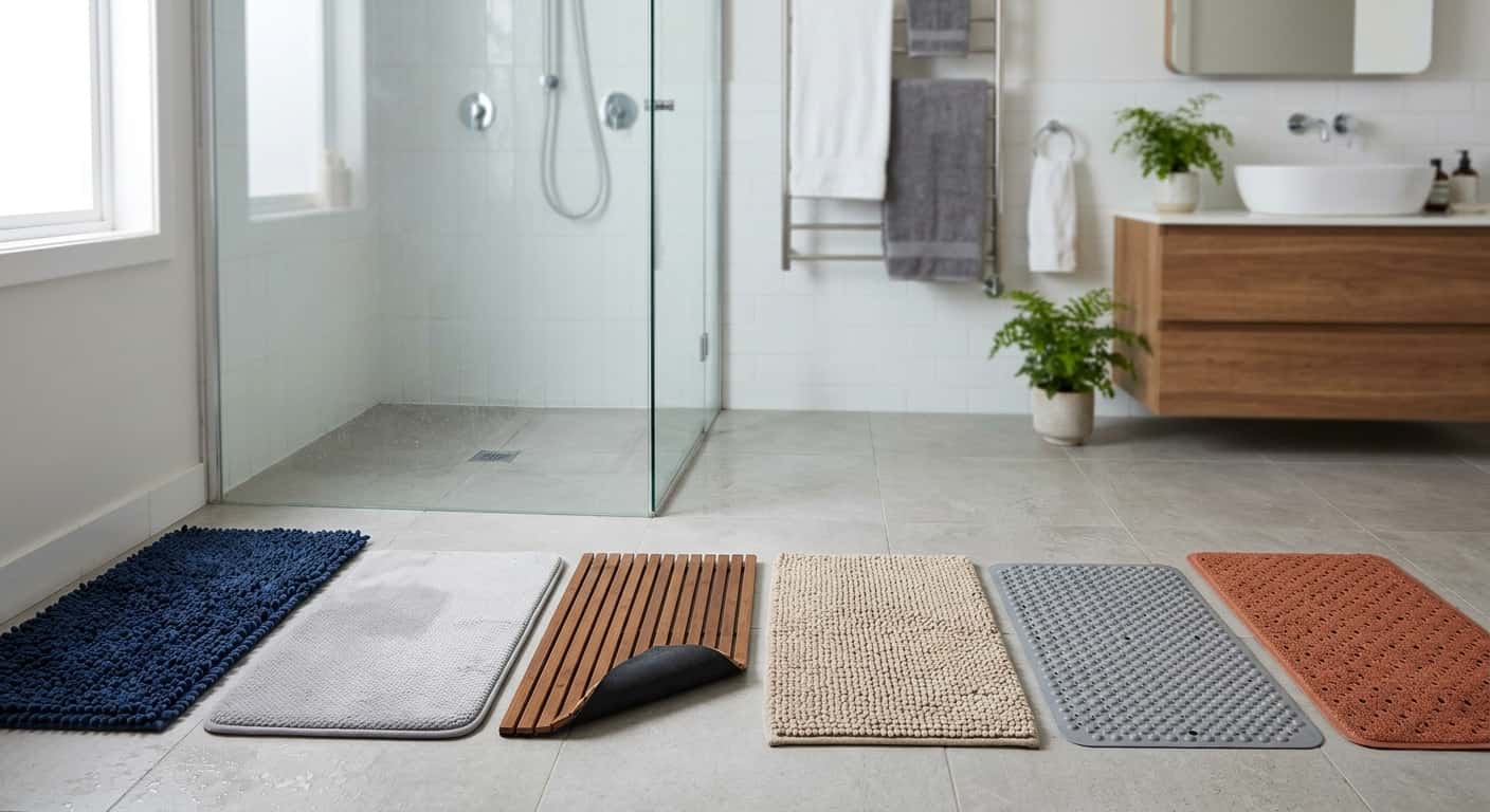 Tapis de bain antidérapant : quelle matière choisir pour une douche ? Image
