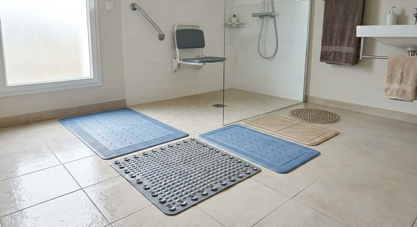 Tapis de douche antidérapant senior : quel modèle choisir pour personne âgée ? Image