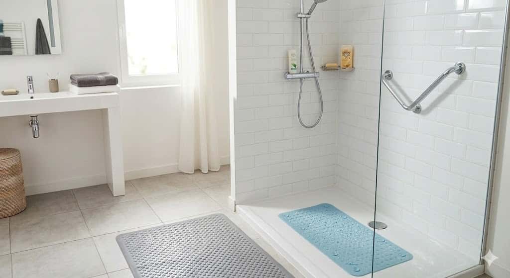 Comment empêcher de glisser sous la douche ?
