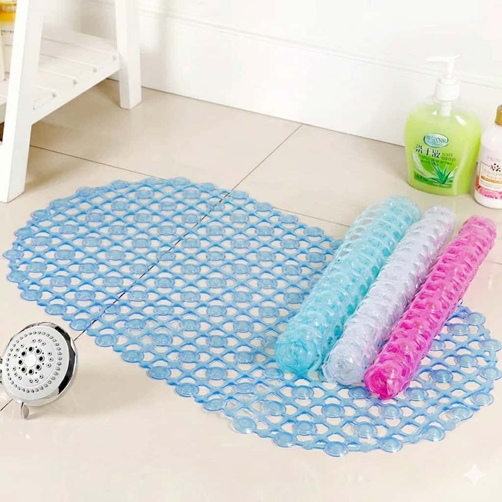 tapis de bain antidérapant pour baignoire Image