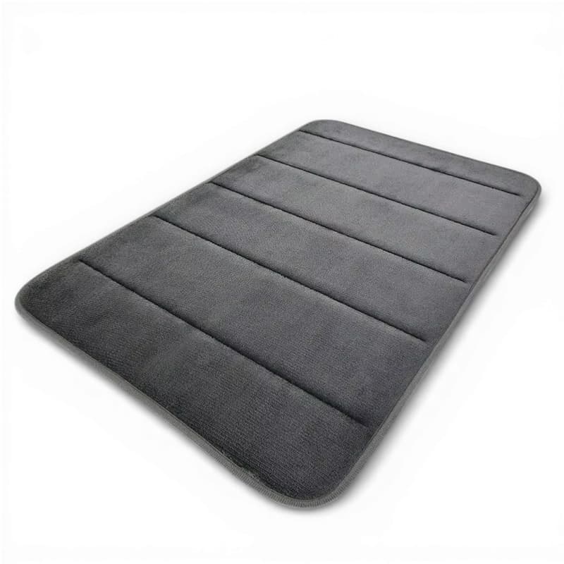 tapis de bain gris