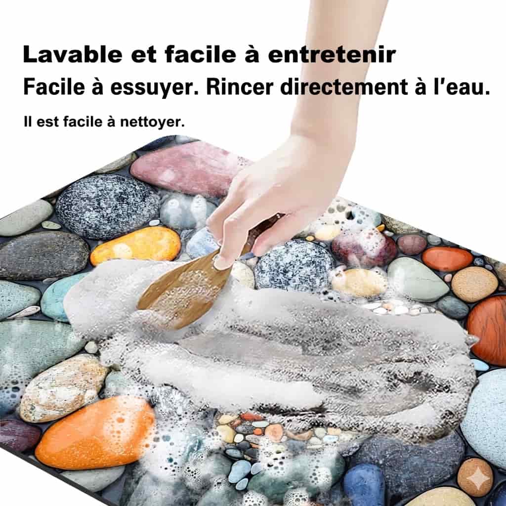 Tapis Diatomite Salle de Bain – Séchage Ultra Rapide