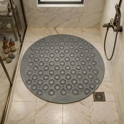 tapis de douche rond